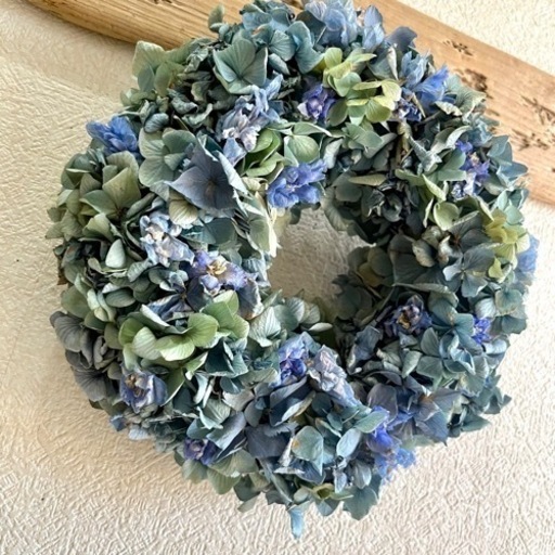 紫陽花リース あじさいリース