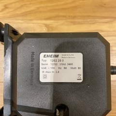 EHEIM 1262 ポンプ①