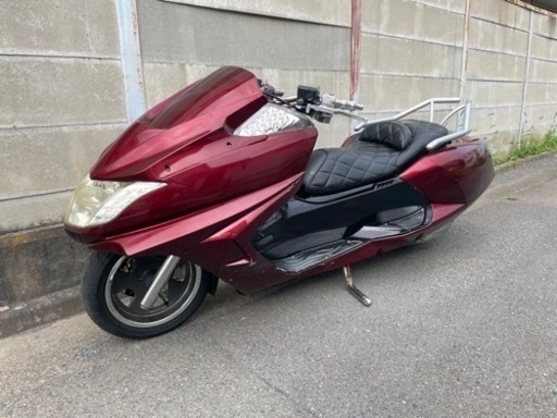 YAMAHA・マグザム・SG21・ワインレッドカスタム車両・全国陸送可能〜
