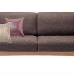 (決定)定価50万超え⭐オークソファー+Francfrancクッション〖展示場使用〗