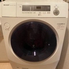 【ネット決済】シャープ SHARP ドラム式洗濯乾燥機 洗濯10...