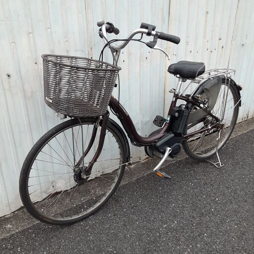 R4140電動アシスト自転車　2013年ヤマハ　PAS Natura　バッテリー　充電器　鍵1本付き　電動自転車