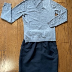 婦人セーター&スカート