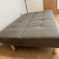 【美品】ソファーベット【引き取り個人郵送限定】