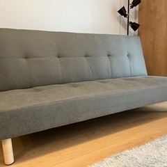 【美品】ソファーベット【引き取り個人郵送限定】