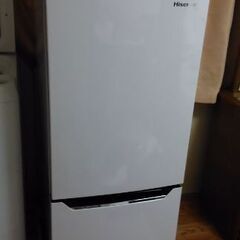 ２ドア冷蔵庫　１５０L　きれいに使ってました！