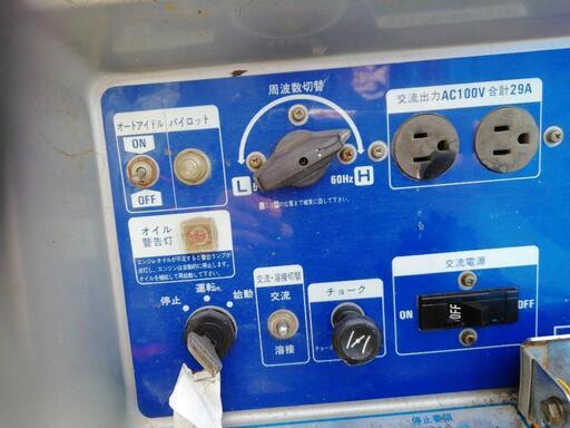 SUZUKI 溶接機 発電機 SW140-S 中古 不動 バッテリー交換済みです。