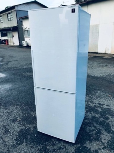 ①♦️EJ2637番 SHARPノンフロン冷凍冷蔵庫