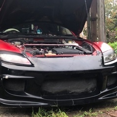 RX-8前期 イングス フロントバンパー