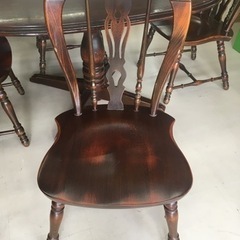 美原店　ダイニングセット　カリモク　チェア4脚