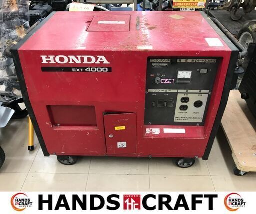 ✨ホンダ　EXT4000　ジャンク　エンジン発電機　三相4.0KVA✨うるま市田場✨
