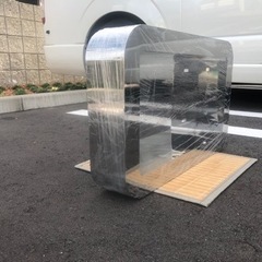 大型車　ナンバー枠　ブラケット付き