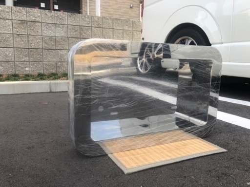 大型車ナンバー枠 オリジナル Φ50 絞りパイプ ナンバー枠 大型用