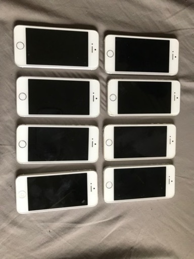 アップル　iphone5s 7台　iPhone5 1台　まとめ