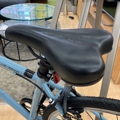 【✨ブルーグレイ❗️✨通勤❗️✨通学❗️✨デリバリー❗️✨】OUTER LIMITS/アウターリミッツ 700cクロスバイク 6段変速ギア付き ブルーグレイ  自転車 