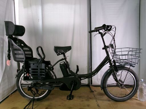 C218☆整備済み 子乗せ3人乗り対応☆電動自転車8.7ah☆ブリヂストン