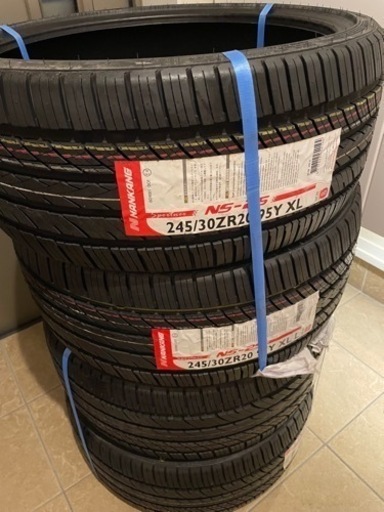 新品未使用品4本セット 245/30R20 タイヤ サマータイヤ NANKANG NS-25