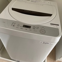 ★⭐︎■お譲りの方決定■SHARP全自動洗濯機2018年製9/2...