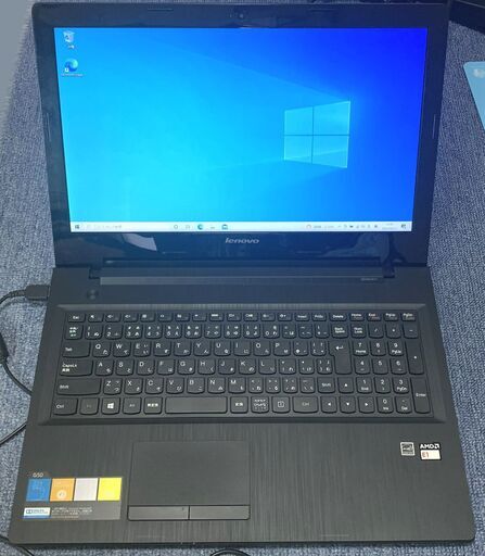 Lenovo G50 AMDプロセッサー E1-6010 Win10 インターネット Youtube