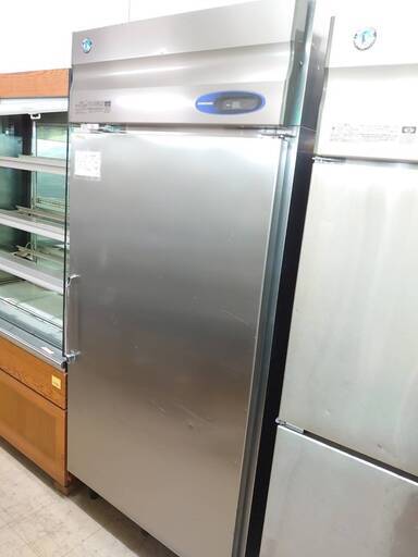 中古　冷蔵庫⑨　業務用食品保管冷蔵庫　１枚扉　牛乳保管庫　現状店頭渡