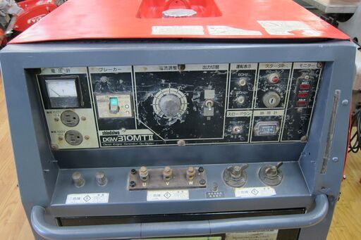 品 新ダイワ 発電機兼用溶接器 DGW310MTⅡ 整備済み