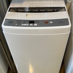 ⭐️美品⭐️2022年製 AQUA 5kg洗濯機 AQW-H54 アクア 高年式の画像