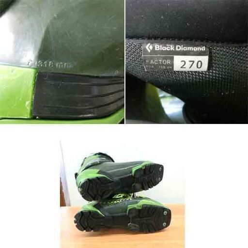 スキーブーツ BlackDiamond FACTOR 27.0cm ブラックダイヤモンド