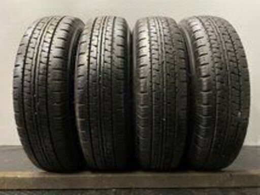 タイヤ、ホイール 【DUNLOP ENASAVE VAN01 165R14 6PR LT】夏タイヤ 4 