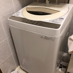 東芝　5kg　洗濯機　AW-5G 2015年製