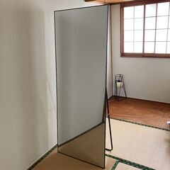 【ネット決済】【美品】大きい鏡, 全身姿見, スタンドミラー