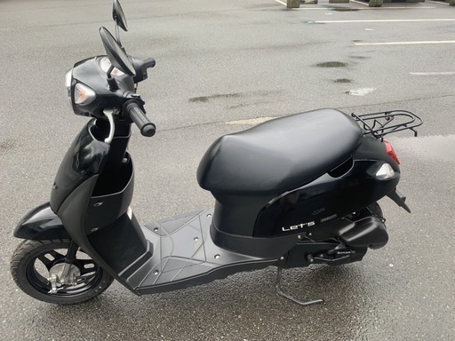 無料配送可!!  Let's  レッツ 2018年式   CA4AA  走行距離400km  低走行  バッテリー新品交換済み　エンジン始動確認済み
