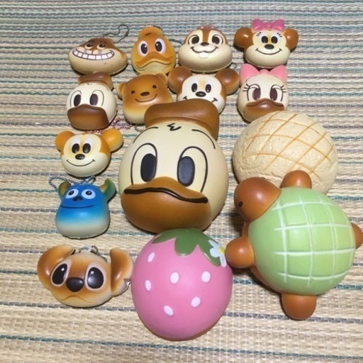 ディズニーのスクイーズとパンのスクイーズ おまけ付き 445 上堀のキッズ用品の中古あげます 譲ります ジモティーで不用品の処分