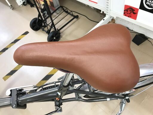 ✨カインズ　中古美品　2020年製　折り畳み自転車　オリーブグレー✨うるま市田場✨