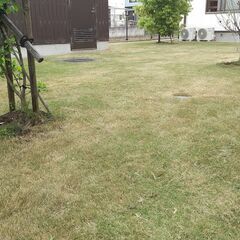 機械での草刈り、芝刈り、除草剤散布します。 − 岐阜県