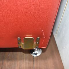 【ヤ取終了9/25】≪y401≫極美品 ミューズⅡ 2ピース 3人掛け L字 シェーズロング/カウチソファ クッション付き 革/レザー 40917-06