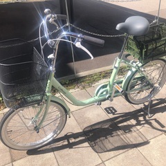 Calkogi 自転車 20インチ グリーン 美品 