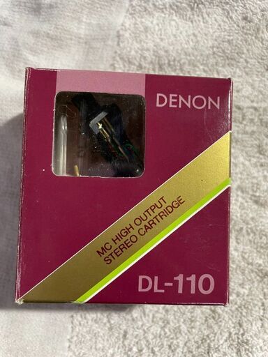 921き レコードプレーヤーカードリッジ ジャンク品 DENON DL-110 取扱
