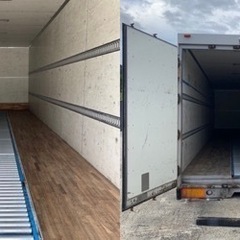 No.653 アルミバン 10ｔ 車 大型  アルミ 箱 バイク 倉庫 トラック コンテナ 米 保管庫 物置 DIY