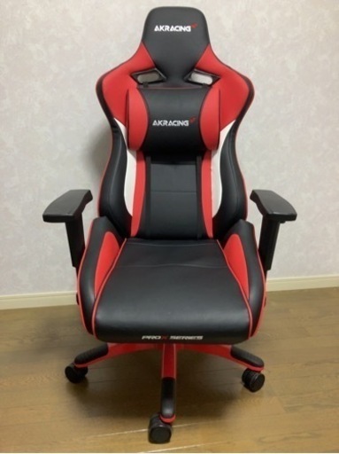 AK Racing PRO-X V2 ゲーミングチェア 赤 - 椅子