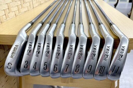 ホンマ アイアン10本セット 3～11・S LB-708 CAVITY BACK TITANIUMU