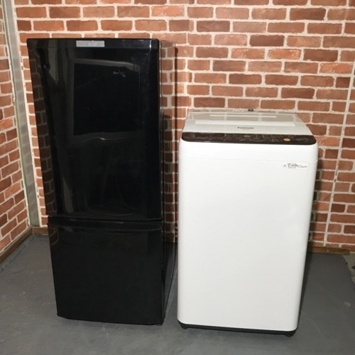 関西無料配送地域拡大‼️国産家電セット♪ 146L冷蔵庫　7kg洗濯機