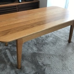 無垢のローテーブル