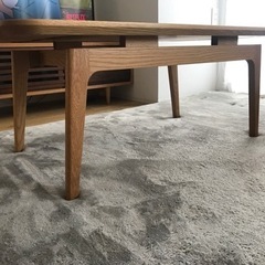 無垢のローテーブル