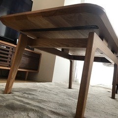 無垢のローテーブル