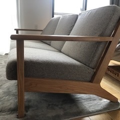 unico VISKAシリーズの3人掛けソファ