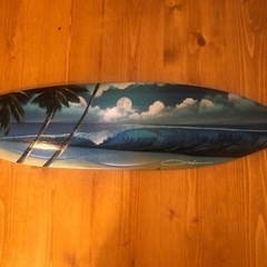 ハワイアン　スプレーアート　サーフボード