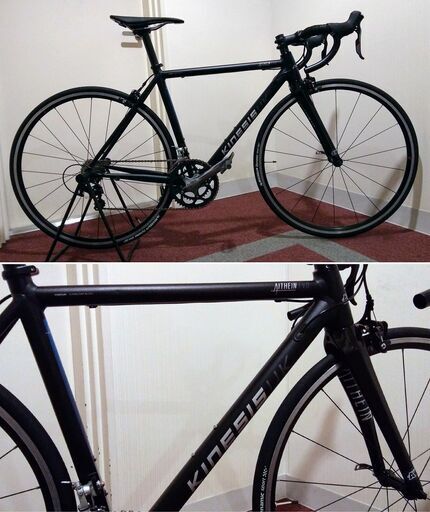 ロードバイクはママチャリと違います！美中古車 KINESIS AITHEIN EVO 2x11速 完全整備車両