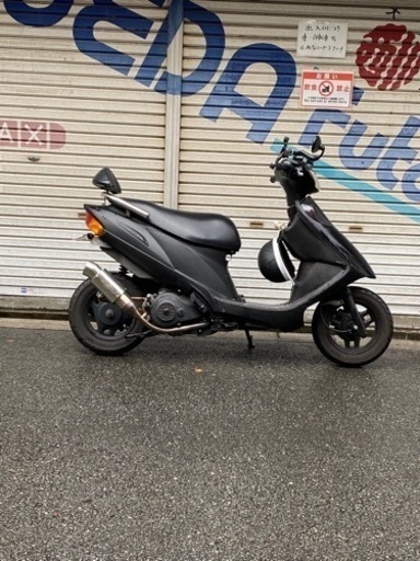 アドレスV125G ショートマフラー