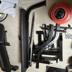 筋トレ！！ベンチプレスセット（ファイティングロードセーフティベンチプレス）