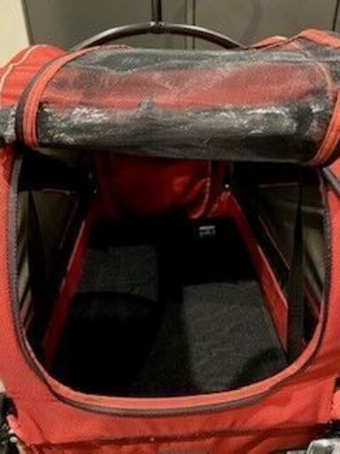 値下げ ペット ドッグ カート バギー AIRBUGGY TWINCLE 完売レッド 耐 ...